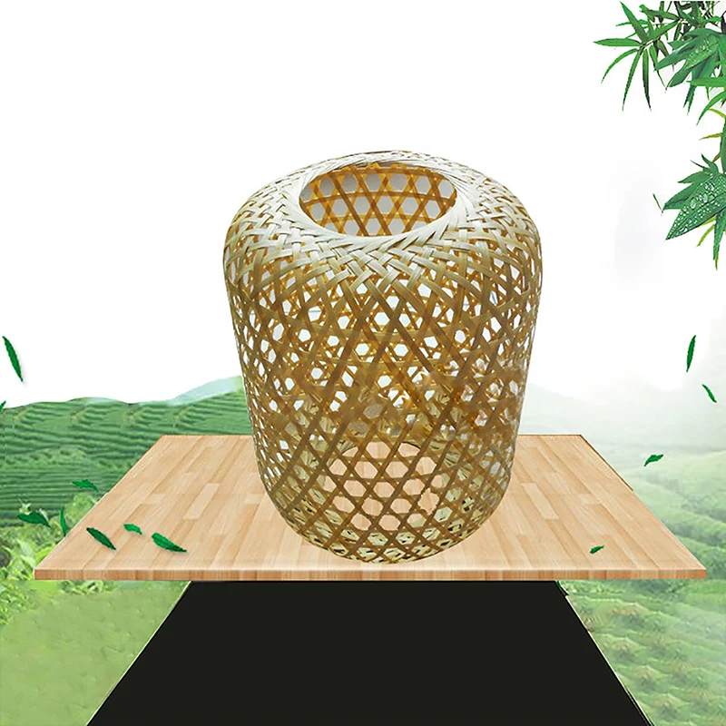 1PCS Lamp Shade Light Cover Shades Chandelier Drum Woven Cage Bulbceiling Rattan Pendanttable Wicker Lamps
1PCS Lamp Shade Light Cover Shades Chandelier Drum Woven Cage Bulbceiling Rattan Pendanttable Wicker Lamps