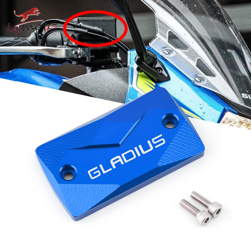 For SUZUKI Gladius SFV 650 2009-2019 GLADIUS 400 2010 2011 2012 Fluid Reservoir Cap Front Brake Clutch Master Cylinder Cover
For SUZUKI Gladius SFV 650 2009-2019 GLADIUS 400 2010 2011 2012 Fluid Reservoir Cap Front Brake Clutch Master Cylinder Cover