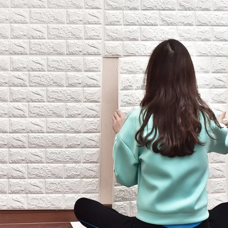 Brick Wall Stickers Waterproof Foam Kindergarten Wallpaper TV Background Wall Wallpaper Self-adhesive 3d Stereo Room Decor
Brick Wall Stickers Waterproof Foam Kindergarten Wallpaper TV Background Wall Wallpaper Self-adhesive 3d Stereo Room Decor