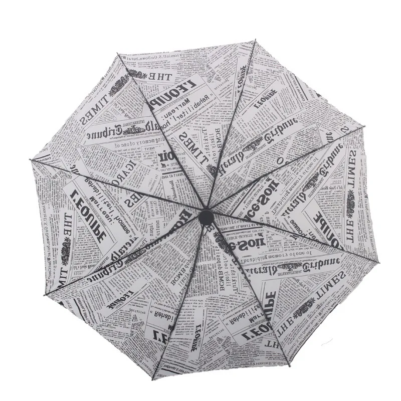 Newspaper Umbrella, Folding Waterproof Umbrella for Men and Women
Newspaper Umbrella, Folding Waterproof Umbrella for Men and Women