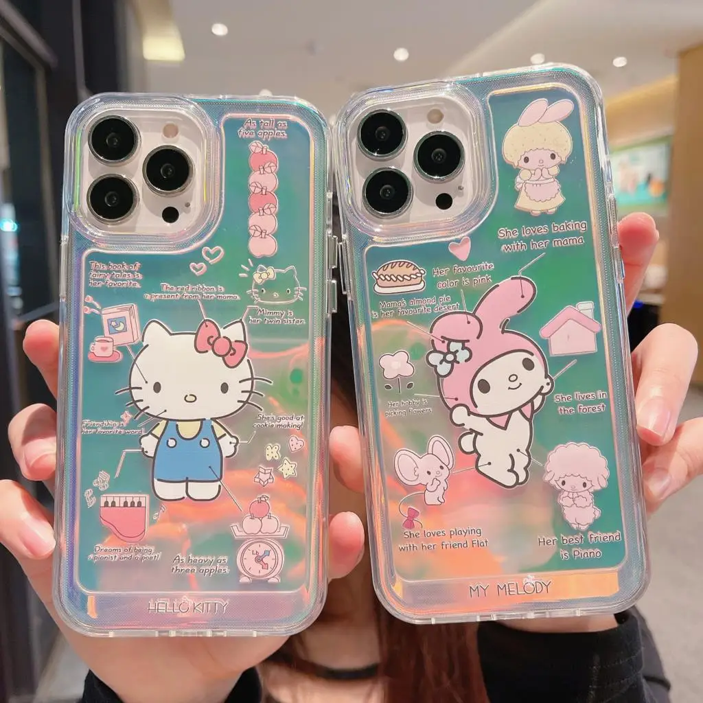 Bandai Hello Kitty Kuromi Cinnamoroll Phone Case for iPhone 11 12 13 Pro Max 8 7 6 6S Plus X 5 XR XS Cover
Bandai Hello Kitty Kuromi Cinnamoroll Phone Case for iPhone 11 12 13 Pro Max 8 7 6 6S Plus X 5 XR XS Cover