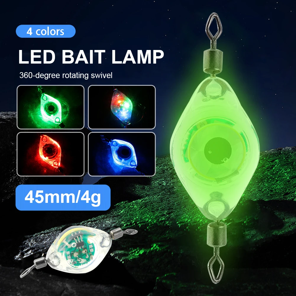 LED Fishing Lure Fish Eye Shape Fishing Lure Light 4.5cm/4g Waterproof Auto On/Off Sensing Deep Drop Light Fishing Tackle
LED Fishing Lure Fish Eye Shape Fishing Lure Light 4.5cm/4g Waterproof Auto On/Off Sensing Deep Drop Light Fishing Tackle