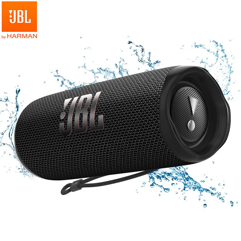 

Оригинальная портативная Bluetooth-Колонка JBL Flip 6 FLIP6, IPX7, водонепроницаемая, для улицы, стерео, бас, музыка, трек, независимый динамик