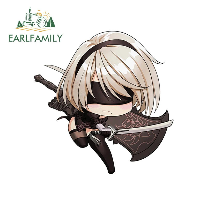 EARLFAMILY 13 см x 12,6 см для 2B Chibi автомобильные наклейки устойчивые к царапинам креативные наклейки Модные простые украшения бампера багажника ав...
EARLFAMILY 13 см x 12,6 см для 2B Chibi автомобильные наклейки устойчивые к царапинам креативные наклейки Модные простые украшения бампера багажника ав...
