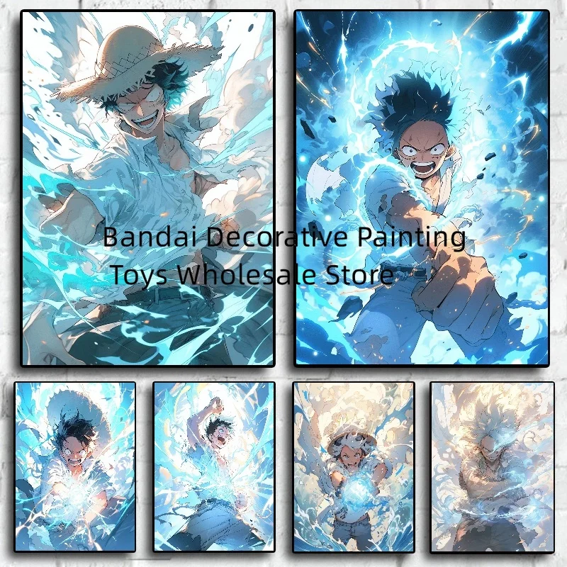 Custom Print One Piece Poster Luffy Japan Vintage Anime Living Room Decoration Canvas Painting Abstract Wall Art Unframed Toy
Custom Print One Piece Poster Luffy Japan Vintage Anime Living Room Decoration Canvas Painting Abstract Wall Art Unframed Toy