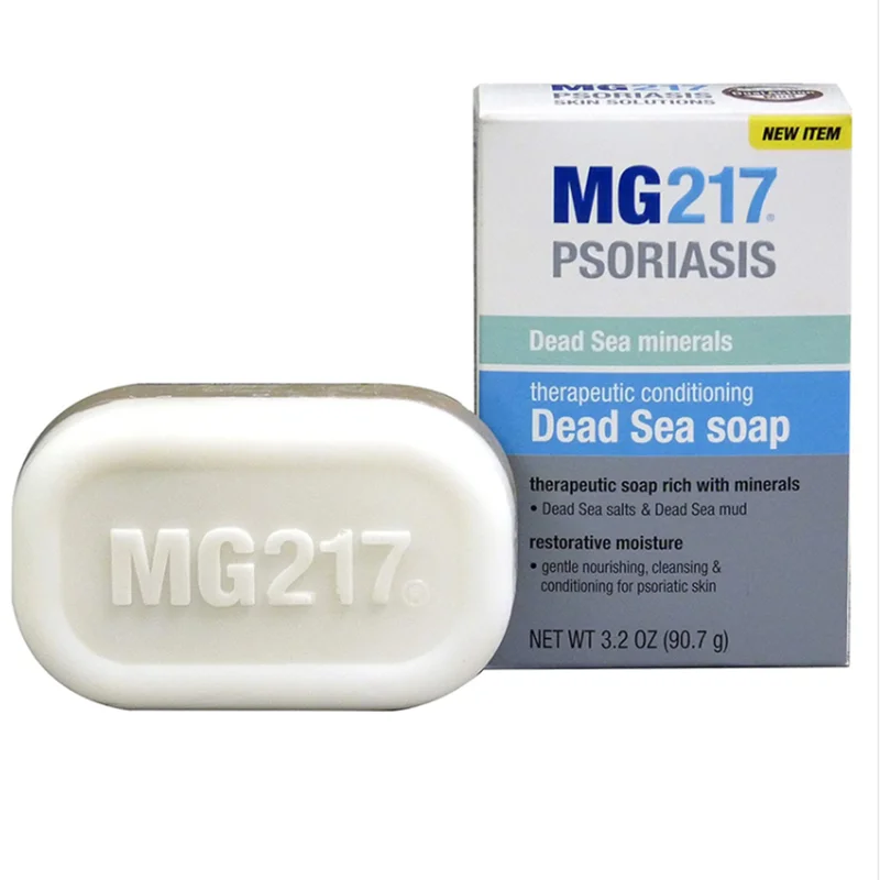 100% Original MG217 Therapeutic Conditioning Dead Sea Soap Bar, 3.2 Ounce 90.7g for psoriasis skin dead sea salt and mud
100% Original MG217 Therapeutic Conditioning Dead Sea Soap Bar, 3.2 Ounce 90.7g for psoriasis skin dead sea salt and mud