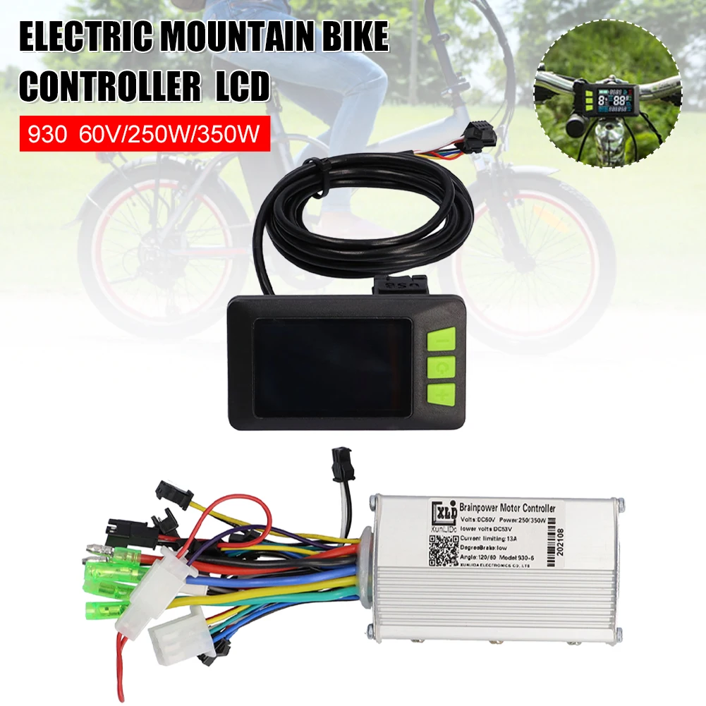 250W/350W Electric Bicycle Controller Brushless with LCD Display Waterproof E-Bike Electric Scooter 60V Brushless Controller
250W/350W Electric Bicycle Controller Brushless with LCD Display Waterproof E-Bike Electric Scooter 60V Brushless Controller