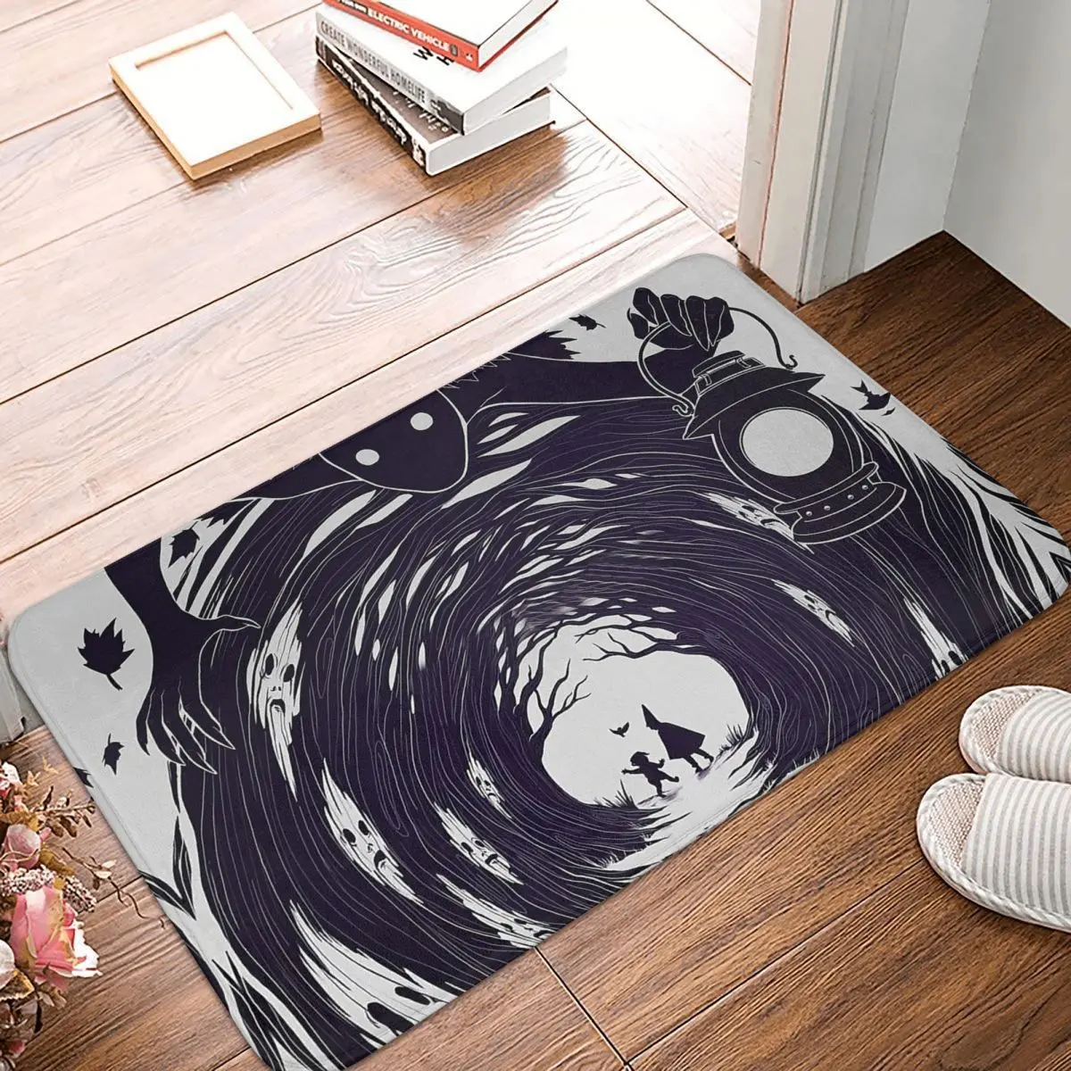 

Bathroom Mat OtGW If You Go Into The Woods At Night Doormat Living Room Carpet Balcony Rug Home Decor