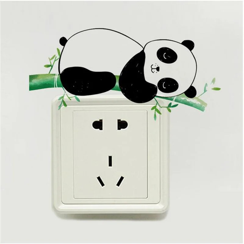 2PCS Cartoon Giant Panda Bamboo Switch Creative Wall Stickers For Kid’s Bedroom Living Room Decorative Self-Adhesive
2PCS Cartoon Giant Panda Bamboo Switch Creative Wall Stickers For Kid’s Bedroom Living Room Decorative Self-Adhesive