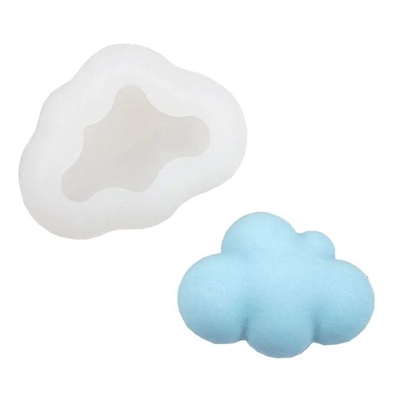 1Pcs 3D Cloud Shape Mold Kitchen Supplies Reusable Silicone Fondant Soap Mold DIY Baking Tool Multi Purpose Candy Decoration
1Pcs 3D Cloud Shape Mold Kitchen Supplies Reusable Silicone Fondant Soap Mold DIY Baking Tool Multi Purpose Candy Decoration