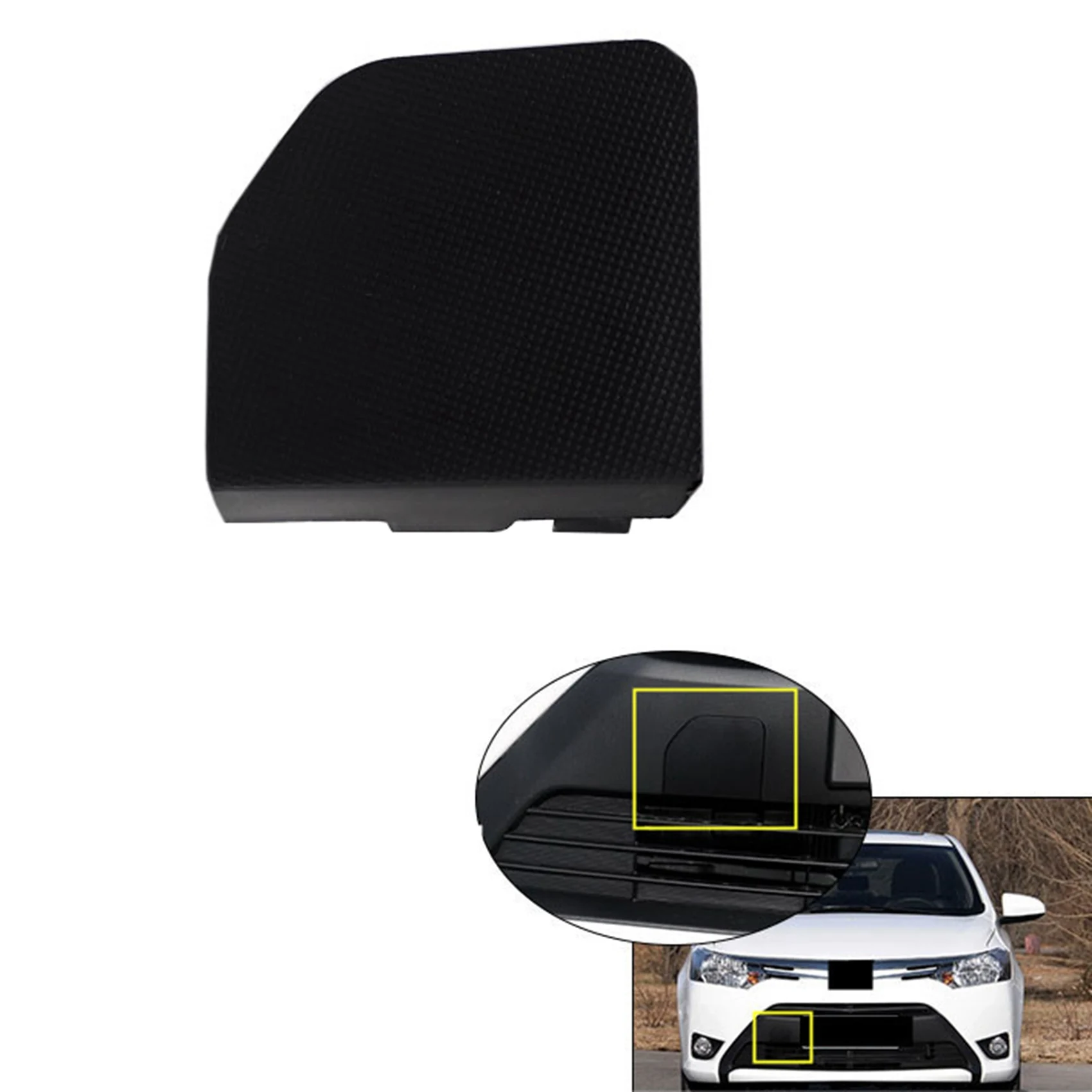 Front Bumper Tow Hook Cover Towing Hook Cap Trailer Cover for Toyota VIOS 2014 2015 2016 52721-0D050
Front Bumper Tow Hook Cover Towing Hook Cap Trailer Cover for Toyota VIOS 2014 2015 2016 52721-0D050