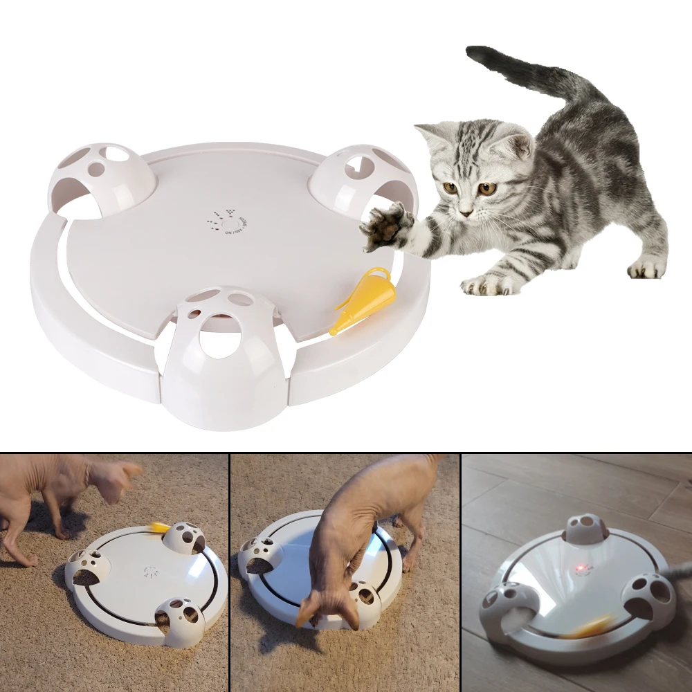 Pet Supplies Funny Cat Stick Pet Interactive Puzzle Game Play Electric Cat Entertainment Toys Catching Mouse Turntable
Pet Supplies Funny Cat Stick Pet Interactive Puzzle Game Play Electric Cat Entertainment Toys Catching Mouse Turntable