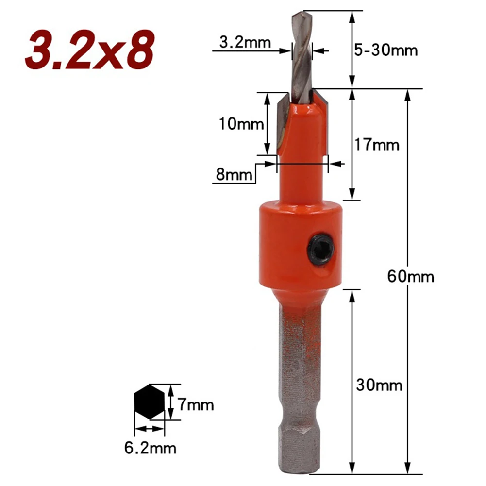 4pcs Wood Countersink Drill Bit Set HCS 1/4\\\" Hex Shank Counter Sinker Drill Bit Milling Cutter Screw Extractor Hole Drilling
4pcs Wood Countersink Drill Bit Set HCS 1/4\\\" Hex Shank Counter Sinker Drill Bit Milling Cutter Screw Extractor Hole Drilling
