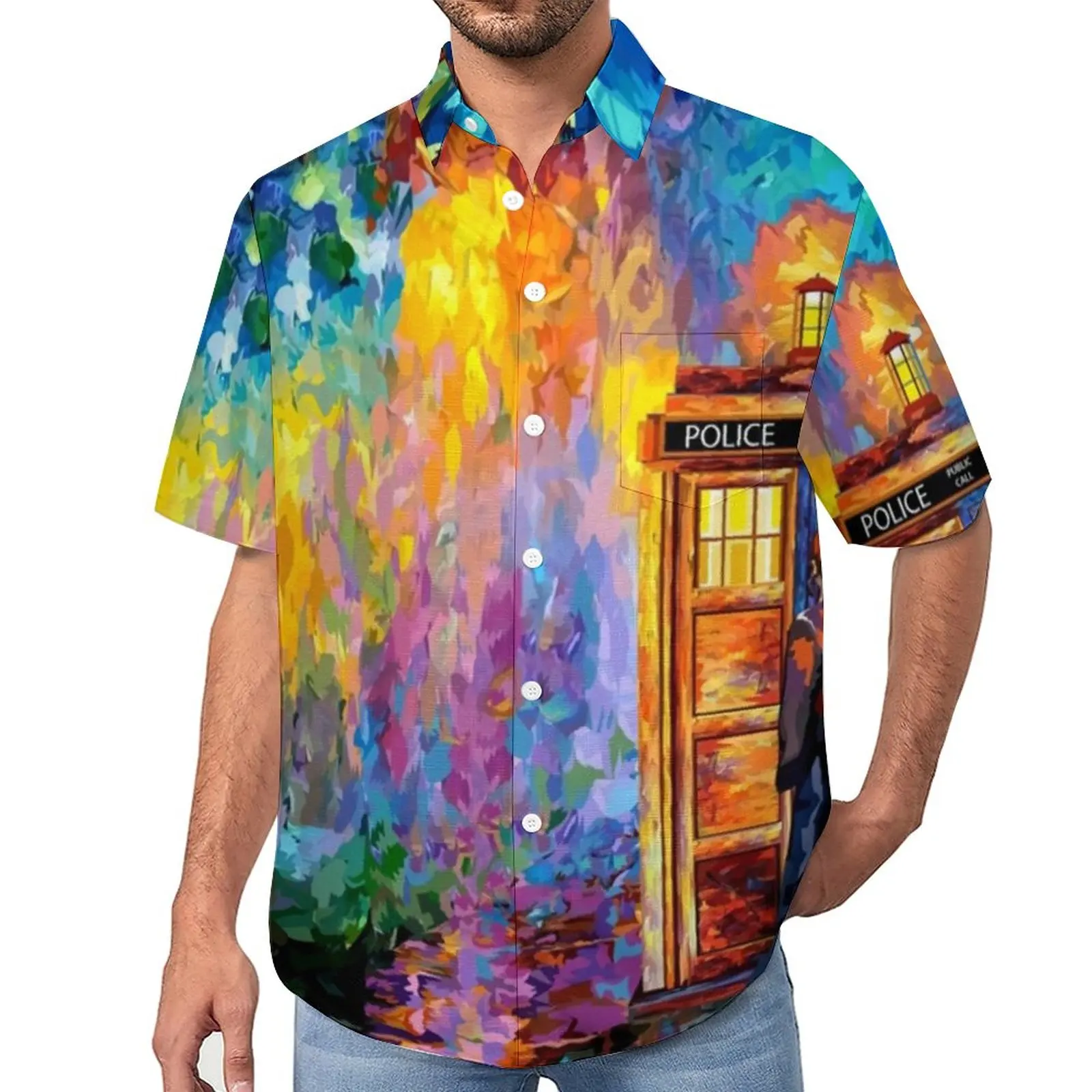 Van Gogh Casual Shirts Mysterious Man Rainbow Place Beach Shirt Hawaiian Retro Blouses Man Graphic Plus Size 3XL 4XL
Van Gogh Casual Shirts Mysterious Man Rainbow Place Beach Shirt Hawaiian Retro Blouses Man Graphic Plus Size 3XL 4XL