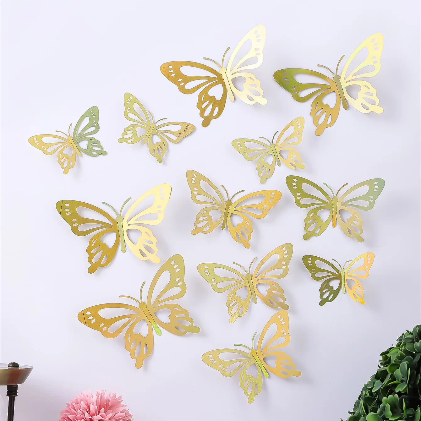 12Pcs 3D Hollow Butterfly Wall Sticker Home Decoration DIY Wedding Decor Wall Stickers Party For Kids Rooms Decor Decal Stickers
12Pcs 3D Hollow Butterfly Wall Sticker Home Decoration DIY Wedding Decor Wall Stickers Party For Kids Rooms Decor Decal Stickers