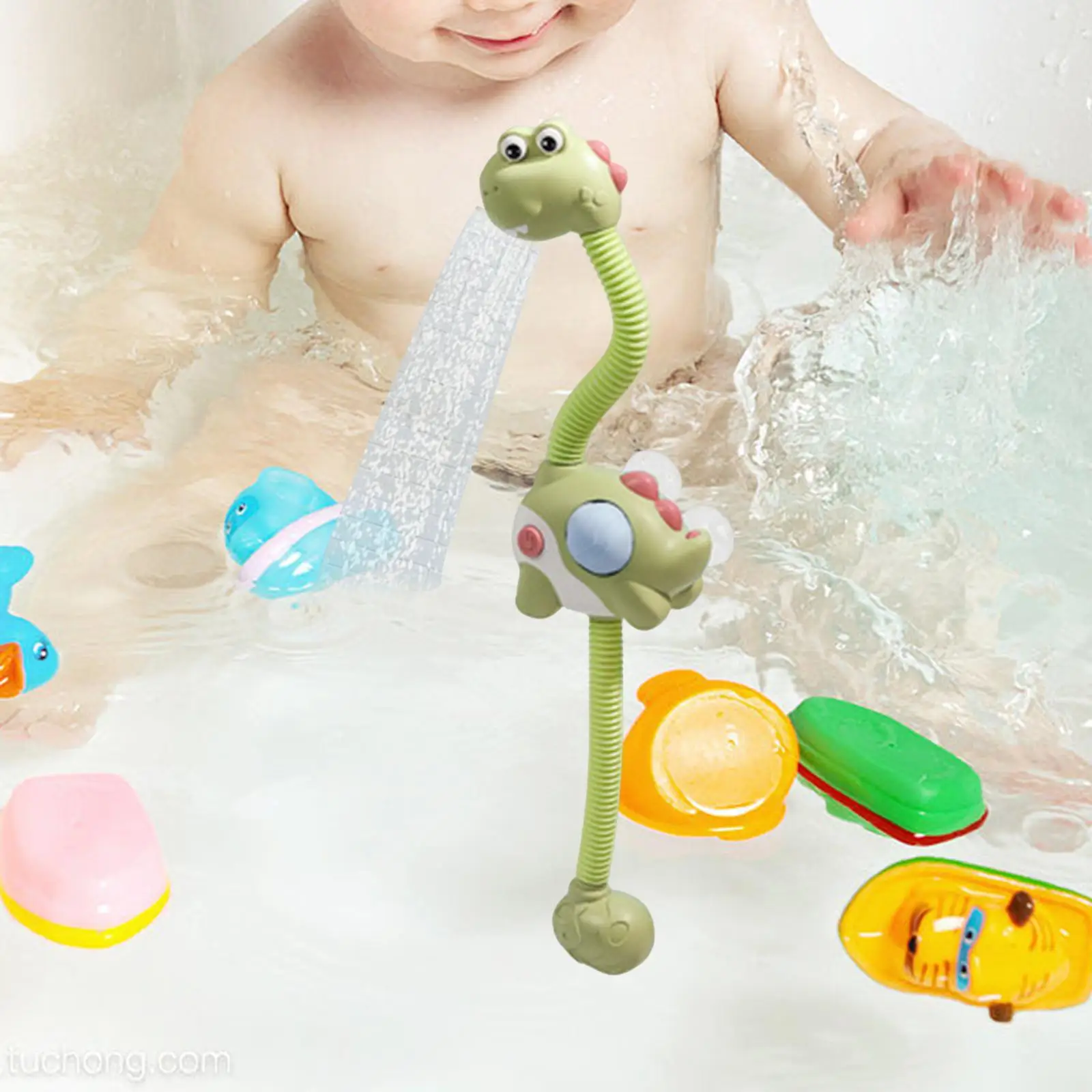 Infant Electric Shower 360° Rotating and Adjusting Direction Pool Bathroom Baby Toy Squirt Sprinkler Toys for Birthday Gift
Infant Electric Shower 360° Rotating and Adjusting Direction Pool Bathroom Baby Toy Squirt Sprinkler Toys for Birthday Gift