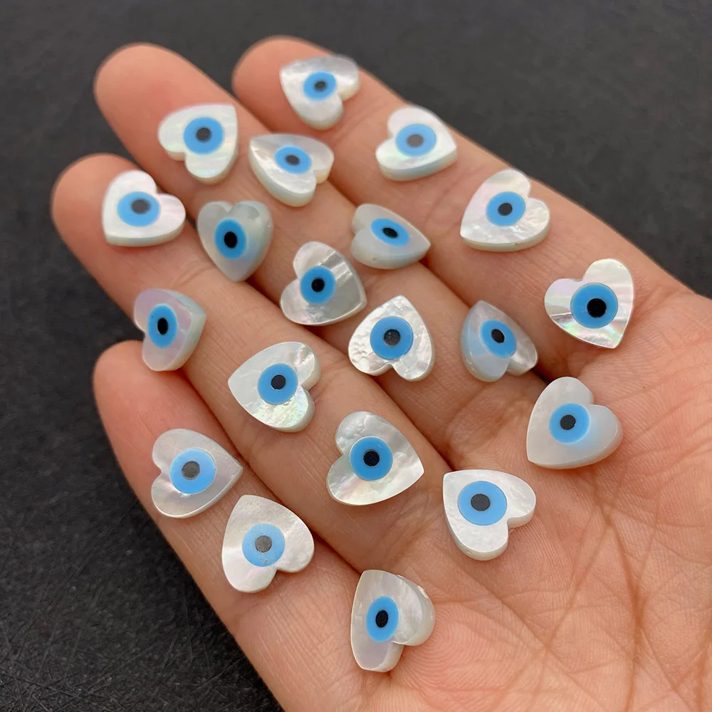 5 Pcs Evil Eye Exquisite Natural Mother Shell Love Space Beads DIY Charm Bracelet Necklace Making Jewelry Find Accessories Gifts
5 Pcs Evil Eye Exquisite Natural Mother Shell Love Space Beads DIY Charm Bracelet Necklace Making Jewelry Find Accessories Gifts