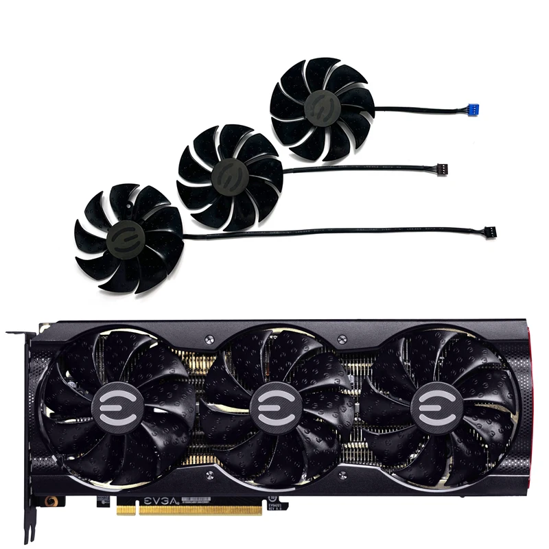 New PLA09215S12H 87mm GPU Cooling Fan Graphics Card 4Pin for EVGA RTX 3070 3080 3090 XC3 BLACK GAMING CPU Cooler
New PLA09215S12H 87mm GPU Cooling Fan Graphics Card 4Pin for EVGA RTX 3070 3080 3090 XC3 BLACK GAMING CPU Cooler