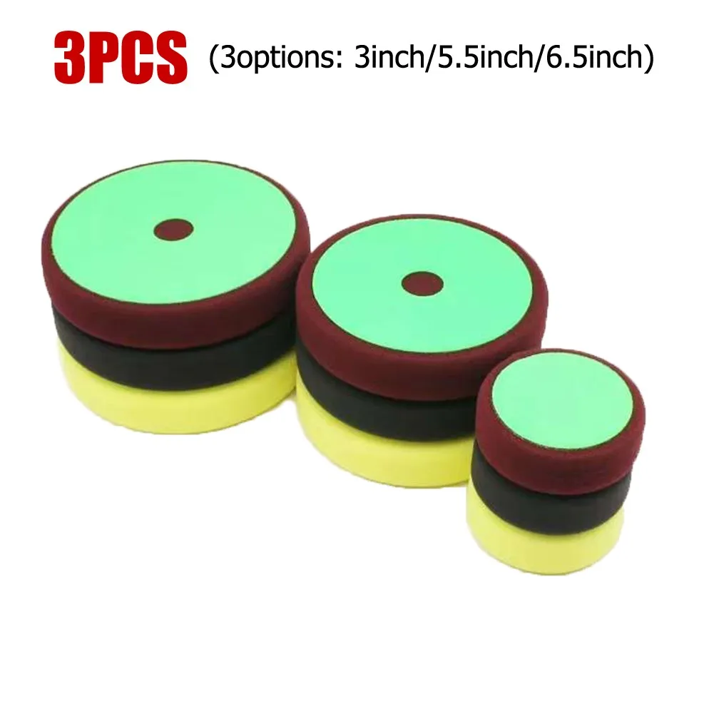 3pcs Car Polishing Disc Sponge Buffing Pads Foam Polishing Pads Abrasive Disc For Car Waxing Polishing Headlight Refurbish
3pcs Car Polishing Disc Sponge Buffing Pads Foam Polishing Pads Abrasive Disc For Car Waxing Polishing Headlight Refurbish