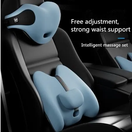 Memory Foam Car Neck Pillow Four Seasons Lumbar Back Support Breathable Car Headrest Cushion Relieve Stress Car Seat Pillow
Memory Foam Car Neck Pillow Four Seasons Lumbar Back Support Breathable Car Headrest Cushion Relieve Stress Car Seat Pillow