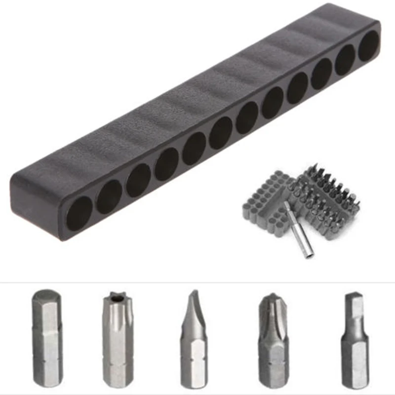 Screwdriver Hole 10/12 Holes Hex Shank Bit Holder Plastic Head Storage Case Tool Drill Bit Stand Organizer Container
Screwdriver Hole 10/12 Holes Hex Shank Bit Holder Plastic Head Storage Case Tool Drill Bit Stand Organizer Container