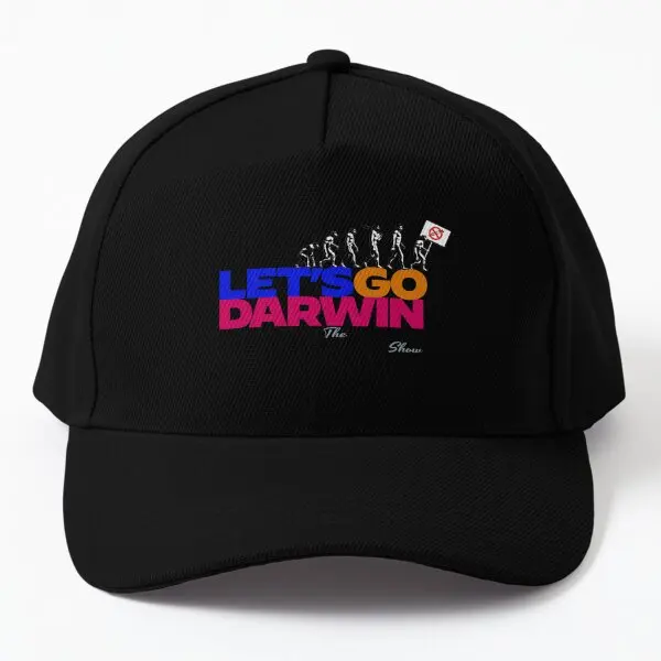 

Let Is Go Darwin 2 Baseball Cap Hat Casual Outdoor Bonnet Women Snapback Boys Summer Czapka Printed Fish Hip Hop Mens Sport