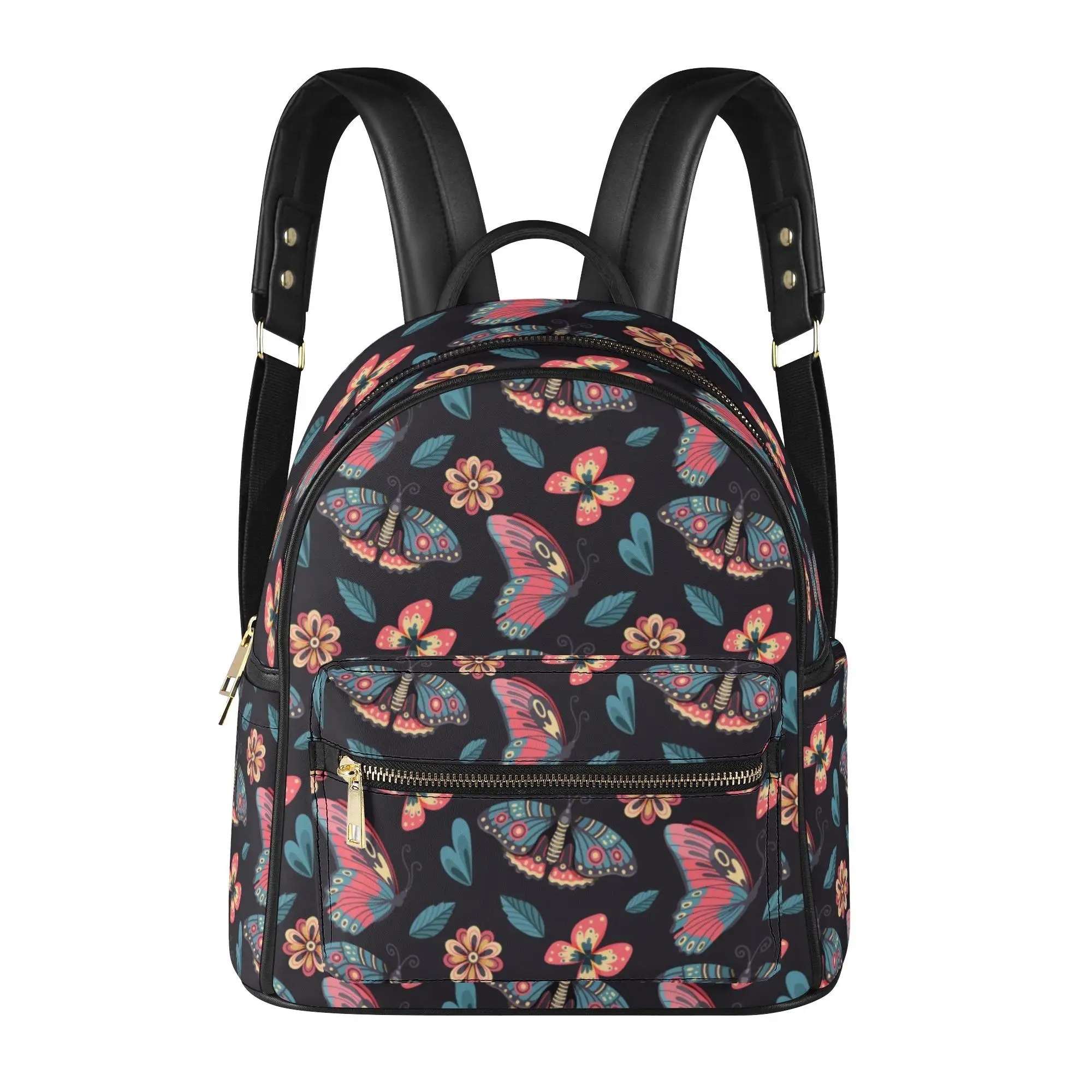 Vintage Retro Boho Butterfly Fashion Vegan Leather Women Backpack Large Capacity Pocket Zipper School Bag For School
Vintage Retro Boho Butterfly Fashion Vegan Leather Women Backpack Large Capacity Pocket Zipper School Bag For School