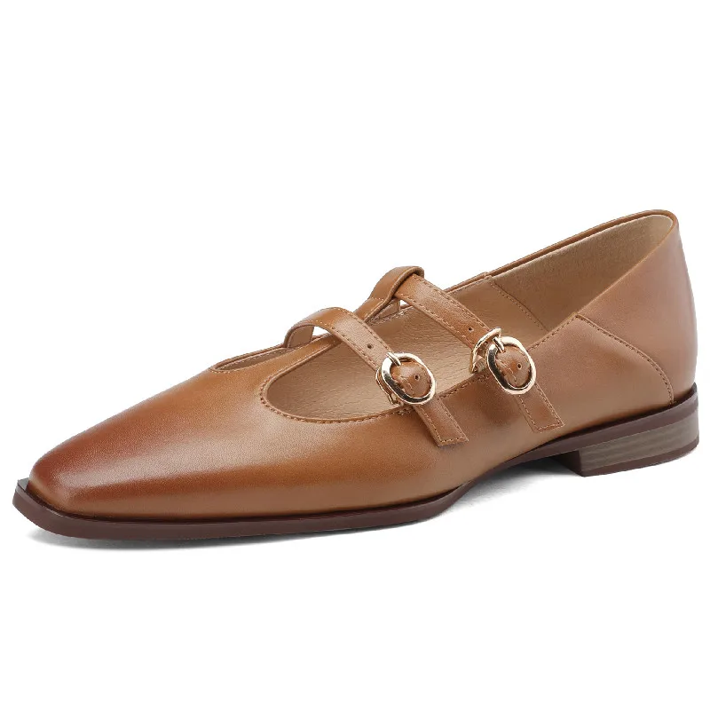 Dilalula 2023 Retro Women Pumps Genuine Leather Low Heels Newest Narrow Band Shoes Woman Spring Summer Office Ladies Casual 
Dilalula 2023 Retro Women Pumps Genuine Leather Low Heels Newest Narrow Band Shoes Woman Spring Summer Office Ladies Casual