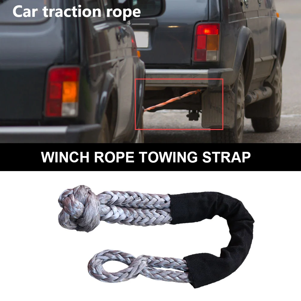 Car Trailer Tape Rope Synthetic Winch Line Ring Wear-resistant Recovery Tow Strap Off Road Hook Winch Rope for Trailer Off Road
Car Trailer Tape Rope Synthetic Winch Line Ring Wear-resistant Recovery Tow Strap Off Road Hook Winch Rope for Trailer Off Road