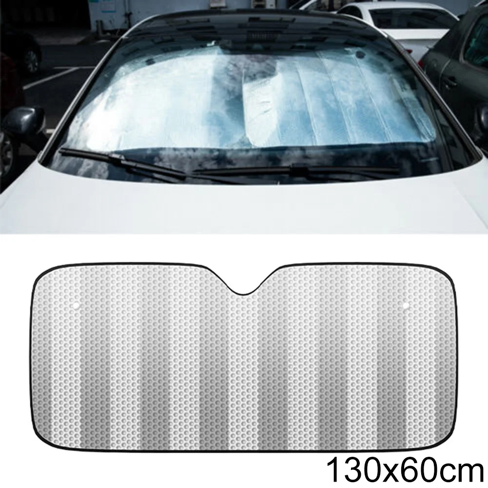 130X60cm Car Windshield Sunshades Cover Casual Foldable Cover Front Rear Sun Reflective Shade Car Sun Block Sunshade Tools
130X60cm Car Windshield Sunshades Cover Casual Foldable Cover Front Rear Sun Reflective Shade Car Sun Block Sunshade Tools