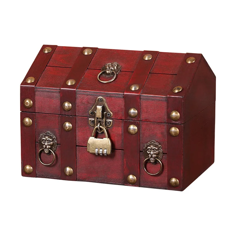 New Storage Wooden Box Creative House Shape with Lock Password Storage Box Certificate Jewelry Storage Box
New Storage Wooden Box Creative House Shape with Lock Password Storage Box Certificate Jewelry Storage Box