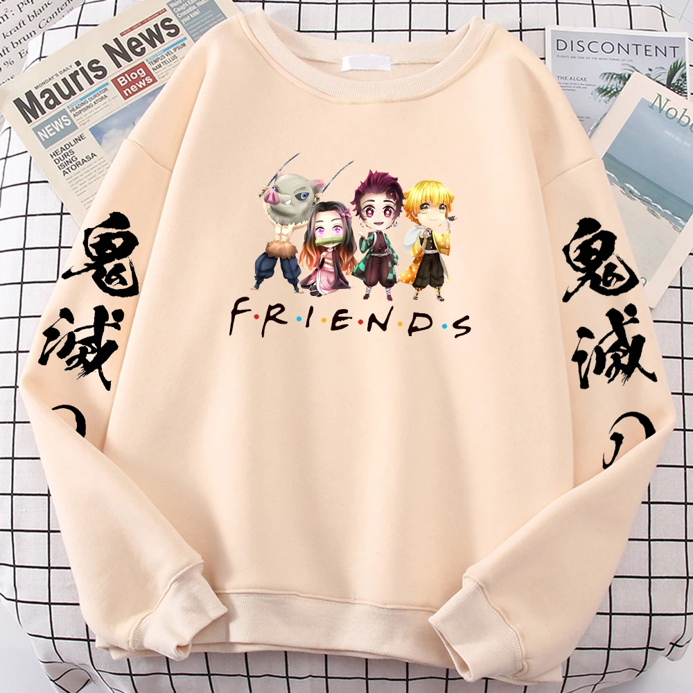 Demon Slayer Kawaii Family Creativity Print Male Sweatshirts Cartoons Cute Fleece Hoody Oversized Crewneck Clothing Men Pullover
Demon Slayer Kawaii Family Creativity Print Male Sweatshirts Cartoons Cute Fleece Hoody Oversized Crewneck Clothing Men Pullover
