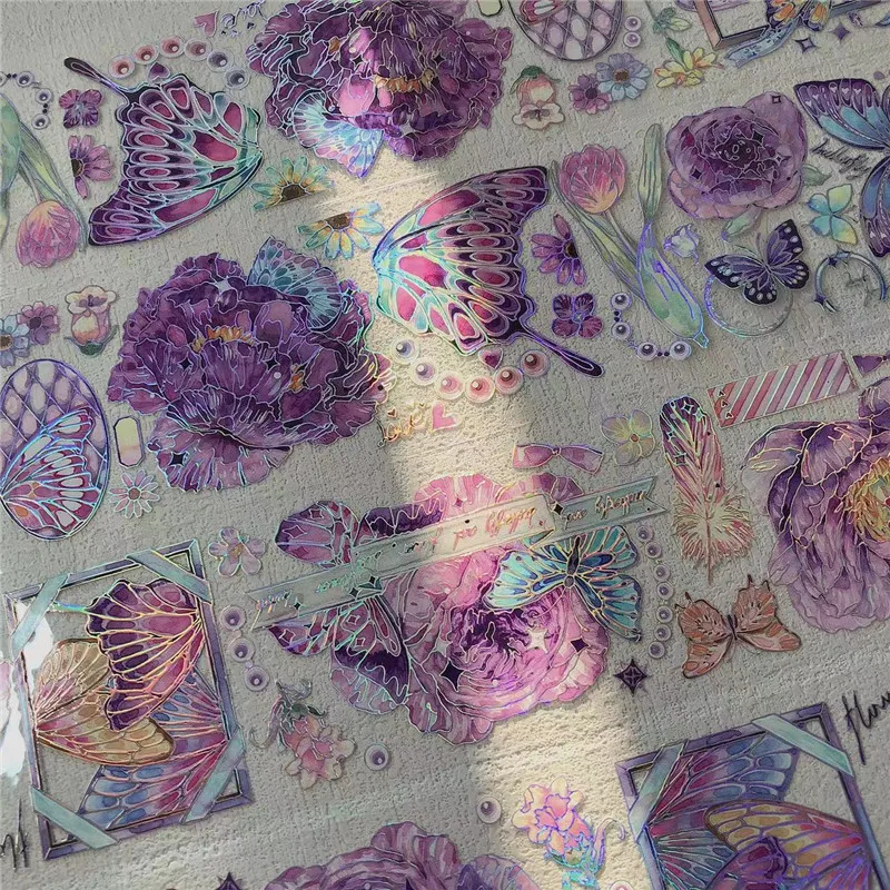 The Throbbing of The Galaxy Laser Shiny Washi PET for Card Making DIY Scrapbooking Plan Sticker
The Throbbing of The Galaxy Laser Shiny Washi PET for Card Making DIY Scrapbooking Plan Sticker
