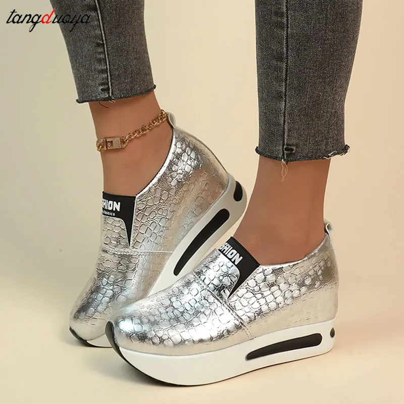Platform Wedges women's Sneakers 2024 New Fashion Casual Running Shoes Outdoors Slip On Comfortable Sports Shoes For Woman
Platform Wedges women's Sneakers 2024 New Fashion Casual Running Shoes Outdoors Slip On Comfortable Sports Shoes For Woman