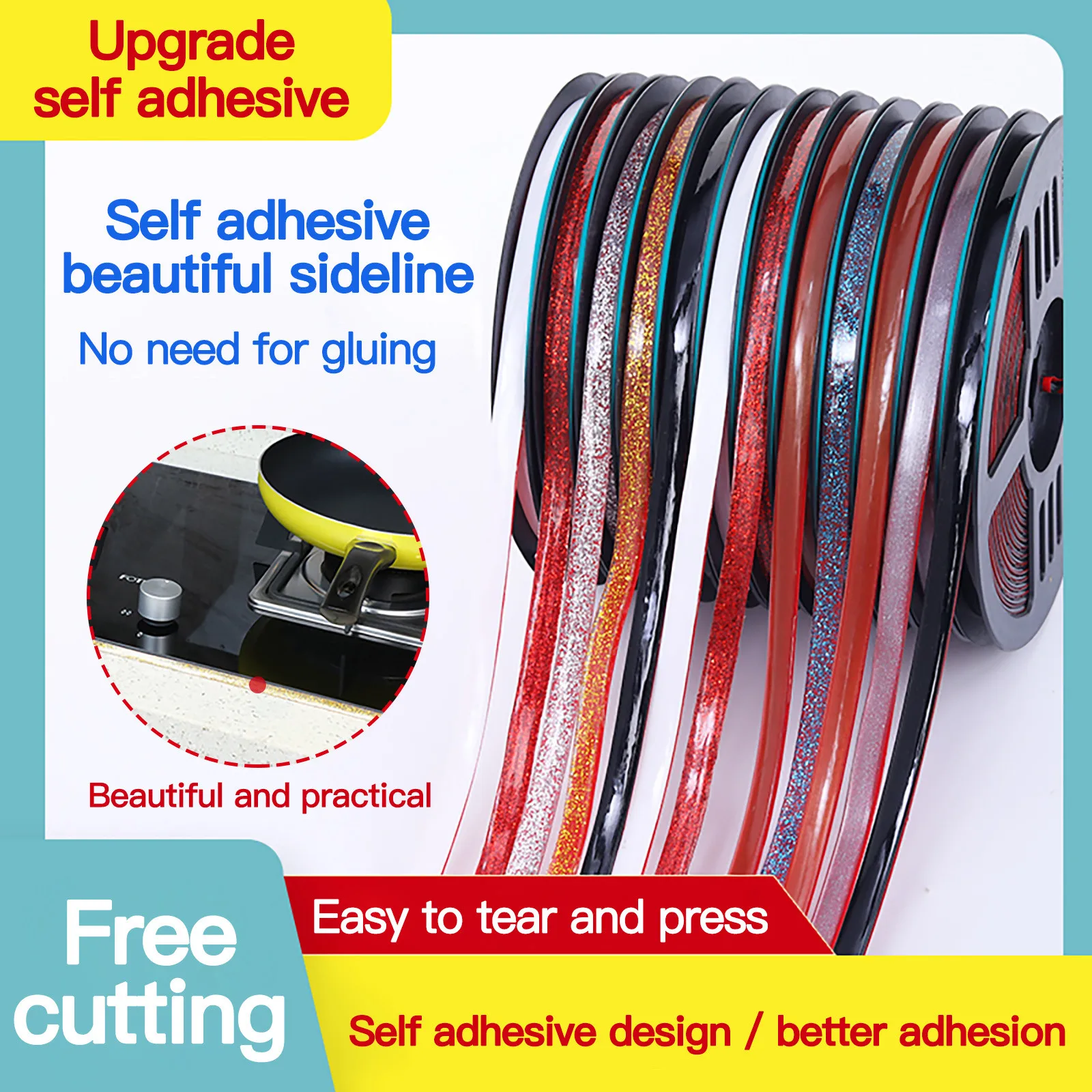 6M Beautiful Side Line Self-Adhesive Ceiling Frame Background Wall Decoration Strip Beautiful Stitching Line Decoration Line C50
6M Beautiful Side Line Self-Adhesive Ceiling Frame Background Wall Decoration Strip Beautiful Stitching Line Decoration Line C50