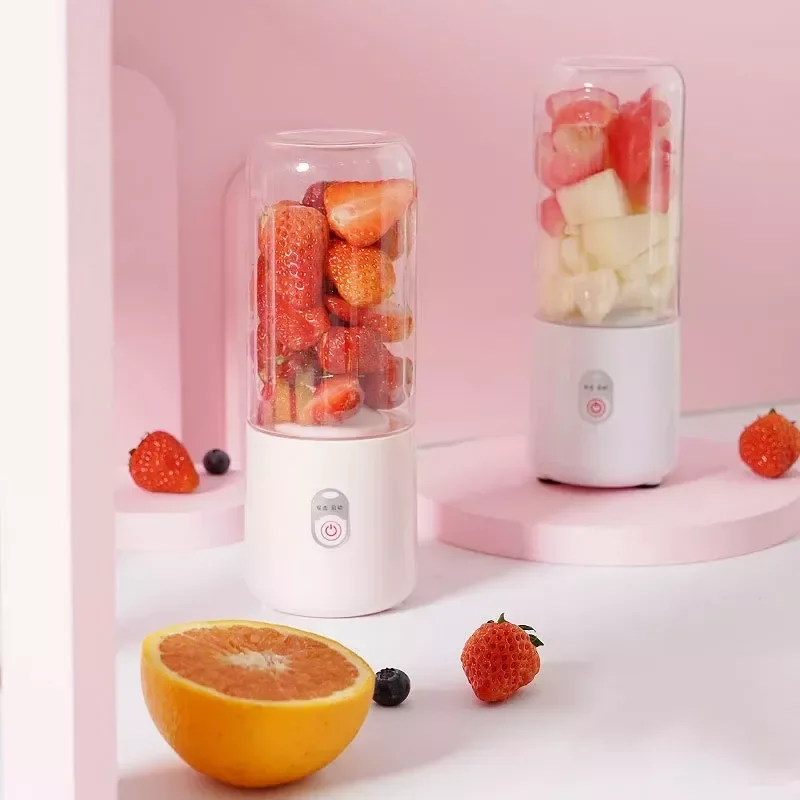 450ML Mini Portable Blender Food Processor Household Portables Smoothie Blenders Hand Food Mixer Juicer Cooking Appliances Home
450ML Mini Portable Blender Food Processor Household Portables Smoothie Blenders Hand Food Mixer Juicer Cooking Appliances Home