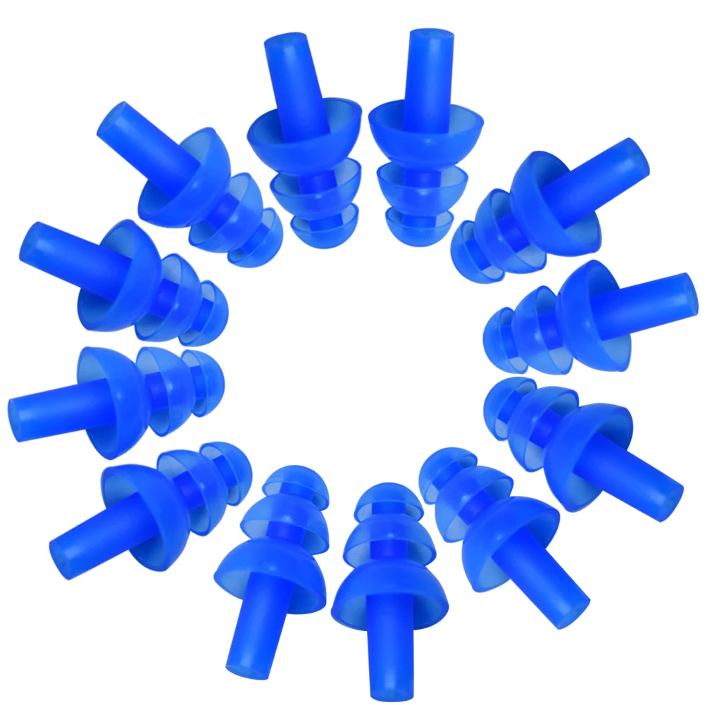 6pairs Waterproof Durable Random Color Silicone Ergonomic Reusable Elastic Swimming Protective Practical Ear Plug
6pairs Waterproof Durable Random Color Silicone Ergonomic Reusable Elastic Swimming Protective Practical Ear Plug