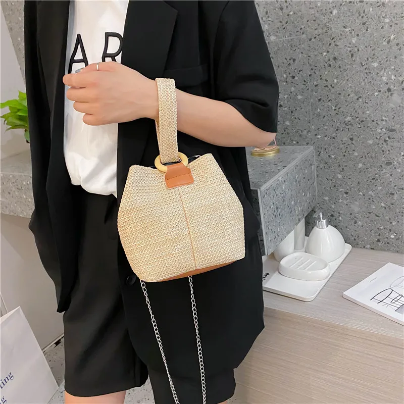 2022 New Trend Diagonal Bucket Bag Small Fresh Handbag Student Woven Bag Mori Beach Straw Woven Bag Female
2022 New Trend Diagonal Bucket Bag Small Fresh Handbag Student Woven Bag Mori Beach Straw Woven Bag Female