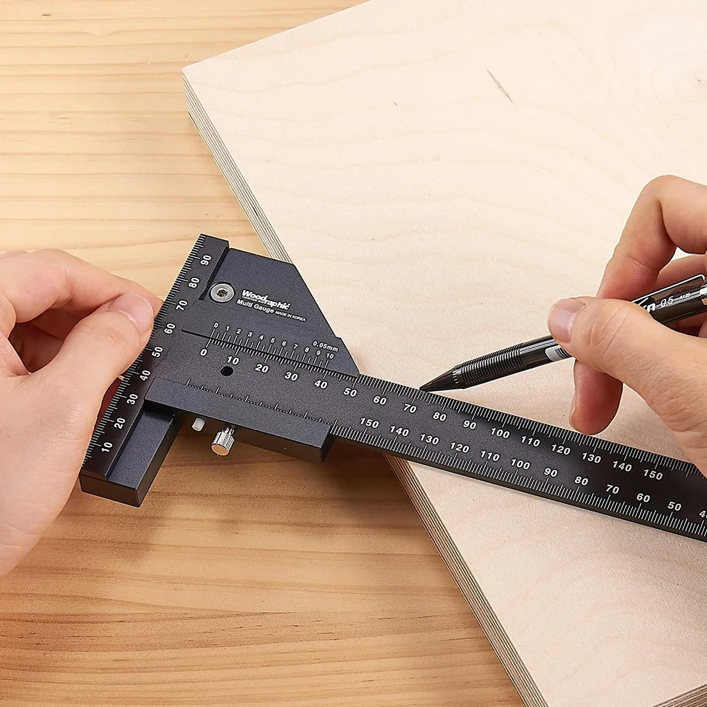 Wood Scriber High Precision Scribing Ruler Parallel Line Drawing Tool Carpenter Handtool Equipment Accessories
Wood Scriber High Precision Scribing Ruler Parallel Line Drawing Tool Carpenter Handtool Equipment Accessories