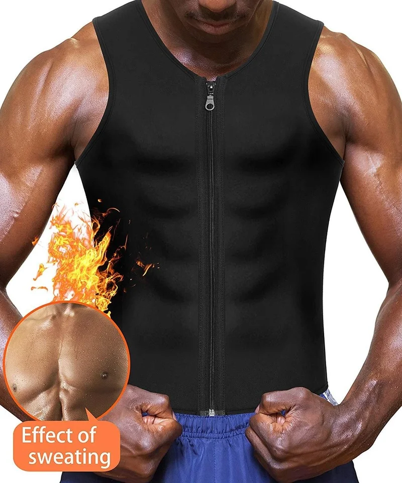 Men Waist Trainer Vest for Weight Loss Neoprene Fitness Corset Body Shaper Zip Sauna Tank Top Workout Shirt Sauna Suit S-5XL
Men Waist Trainer Vest for Weight Loss Neoprene Fitness Corset Body Shaper Zip Sauna Tank Top Workout Shirt Sauna Suit S-5XL