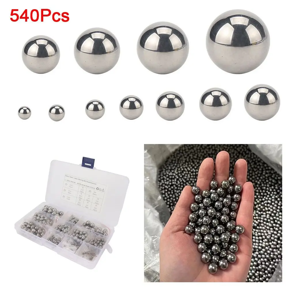 540Pcs Wide Use 2mm-10mm G25 GCR15 High Precision Small Pellet Slingshot Marbles Carbon Steel Solid Ball Bearing Steel
540Pcs Wide Use 2mm-10mm G25 GCR15 High Precision Small Pellet Slingshot Marbles Carbon Steel Solid Ball Bearing Steel