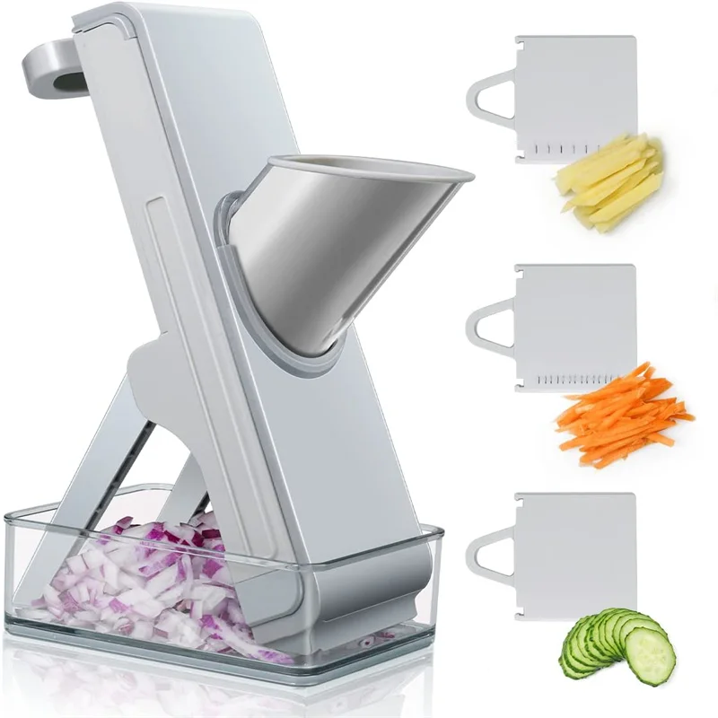Multifunctional Vegetable Cutter Adjustable Grater Shredding Artifact Kitchen Slicing Artifact Manual Grater Kitchen Tool
Multifunctional Vegetable Cutter Adjustable Grater Shredding Artifact Kitchen Slicing Artifact Manual Grater Kitchen Tool
