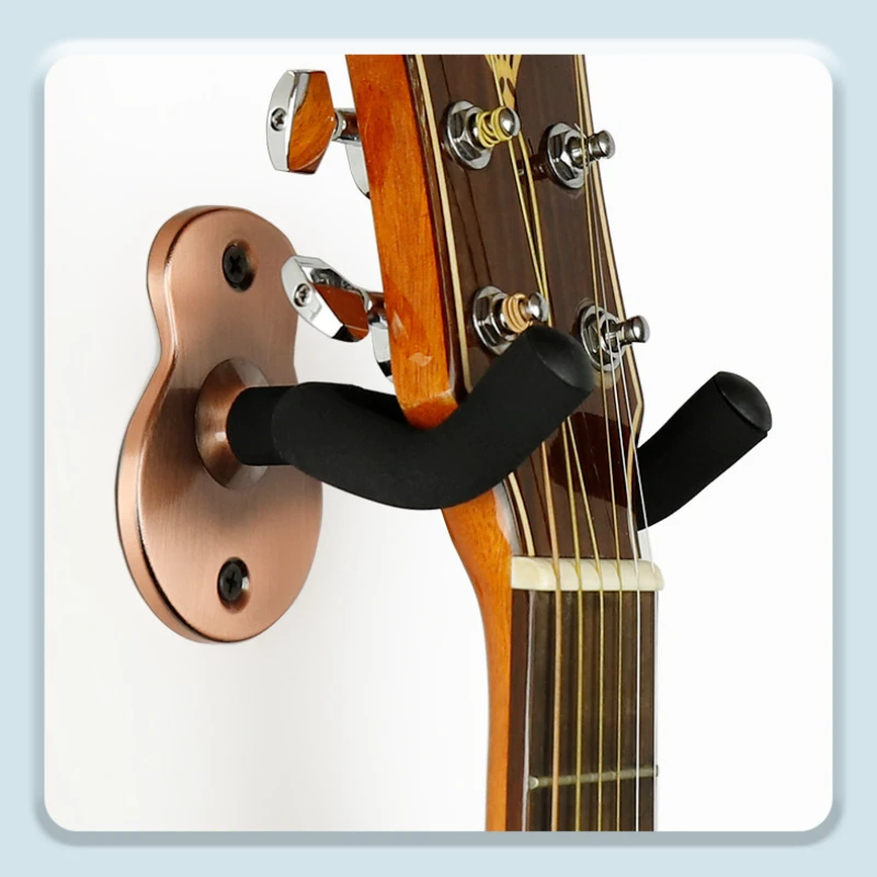 Metal Guitar Hanger Hook Wall Mount Non-slip Holder Stand for Guitar Ukulele Violin Bass Guitar Home Instrument Accessories
Metal Guitar Hanger Hook Wall Mount Non-slip Holder Stand for Guitar Ukulele Violin Bass Guitar Home Instrument Accessories