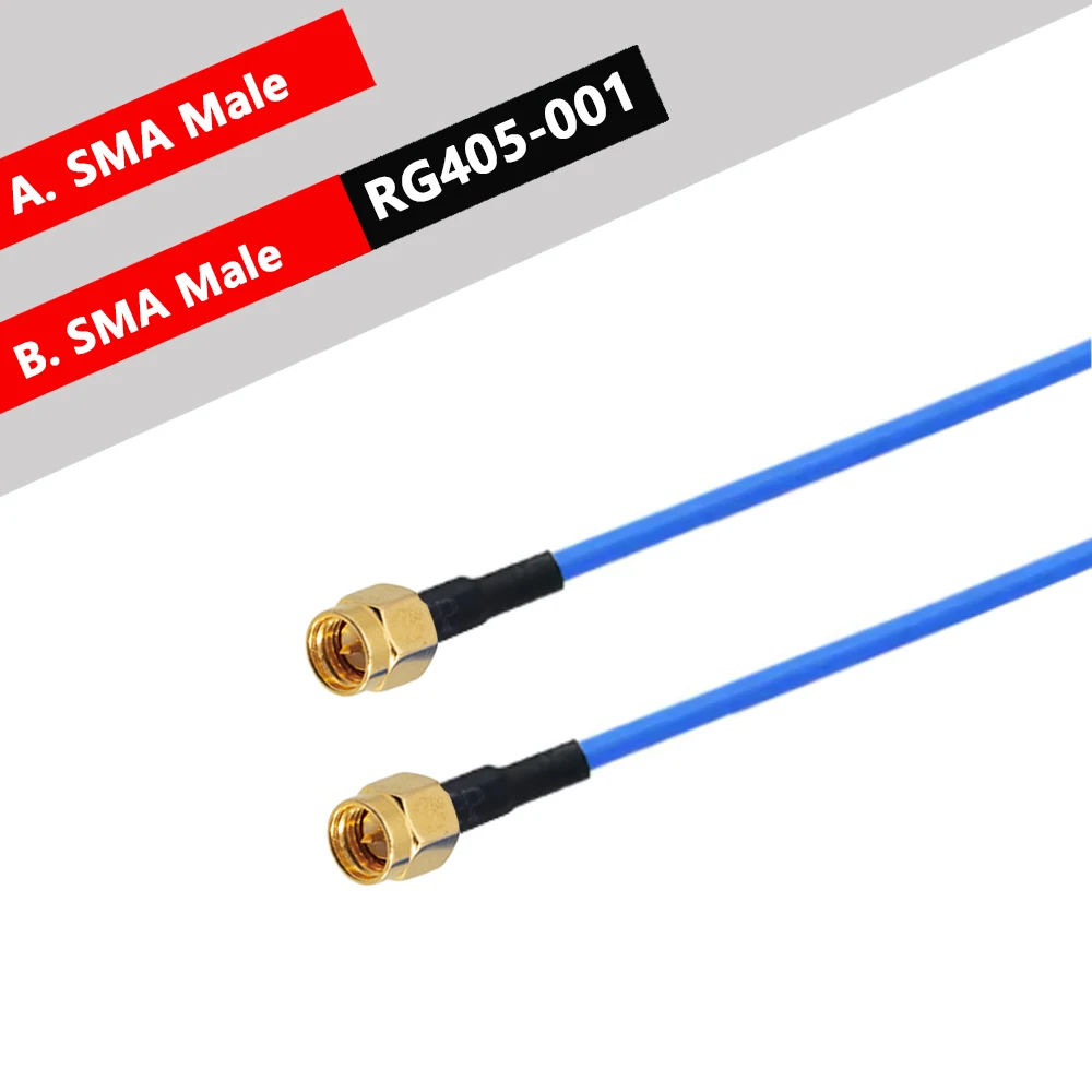 Кабель RG 405 с разъемом SMA, 50 Ом, высокочастотный коаксиальный тестовый кабель, адаптер SMA (штекер-штекер/штекер-гнездо) для профессионального использования
Кабель RG 405 с разъемом SMA, 50 Ом, высокочастотный коаксиальный тестовый кабель, адаптер SMA (штекер-штекер/штекер-гнездо) для профессионального использования