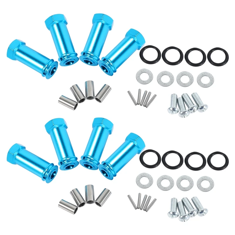 8X Aluminum 12Mm Hex Hub 24Mm Extension Adapter Wheel Spacer Widener For 1/18 Wltoys A959 Upgrade Parts RC Car,Blue
8X Aluminum 12Mm Hex Hub 24Mm Extension Adapter Wheel Spacer Widener For 1/18 Wltoys A959 Upgrade Parts RC Car,Blue