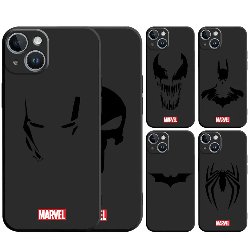 Black Marvel Logo Phone Case for iPhone 12 Mini 13 Pro Max 11 XR XS X SE 7 8 6S 14 Plus XS Max TPU Soft Cases
Black Marvel Logo Phone Case for iPhone 12 Mini 13 Pro Max 11 XR XS X SE 7 8 6S 14 Plus XS Max TPU Soft Cases