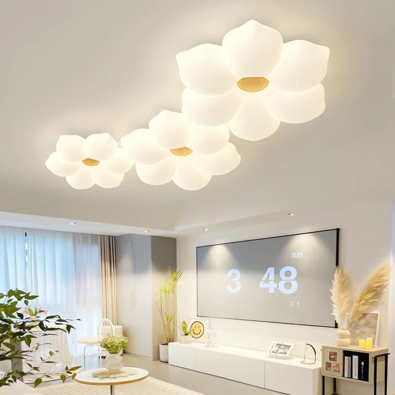 Living Room Light Ceiling Light Simple Modern Creative Flower Children's Room Light Cream Wind Warm Romantic Bedroom Light
Living Room Light Ceiling Light Simple Modern Creative Flower Children's Room Light Cream Wind Warm Romantic Bedroom Light