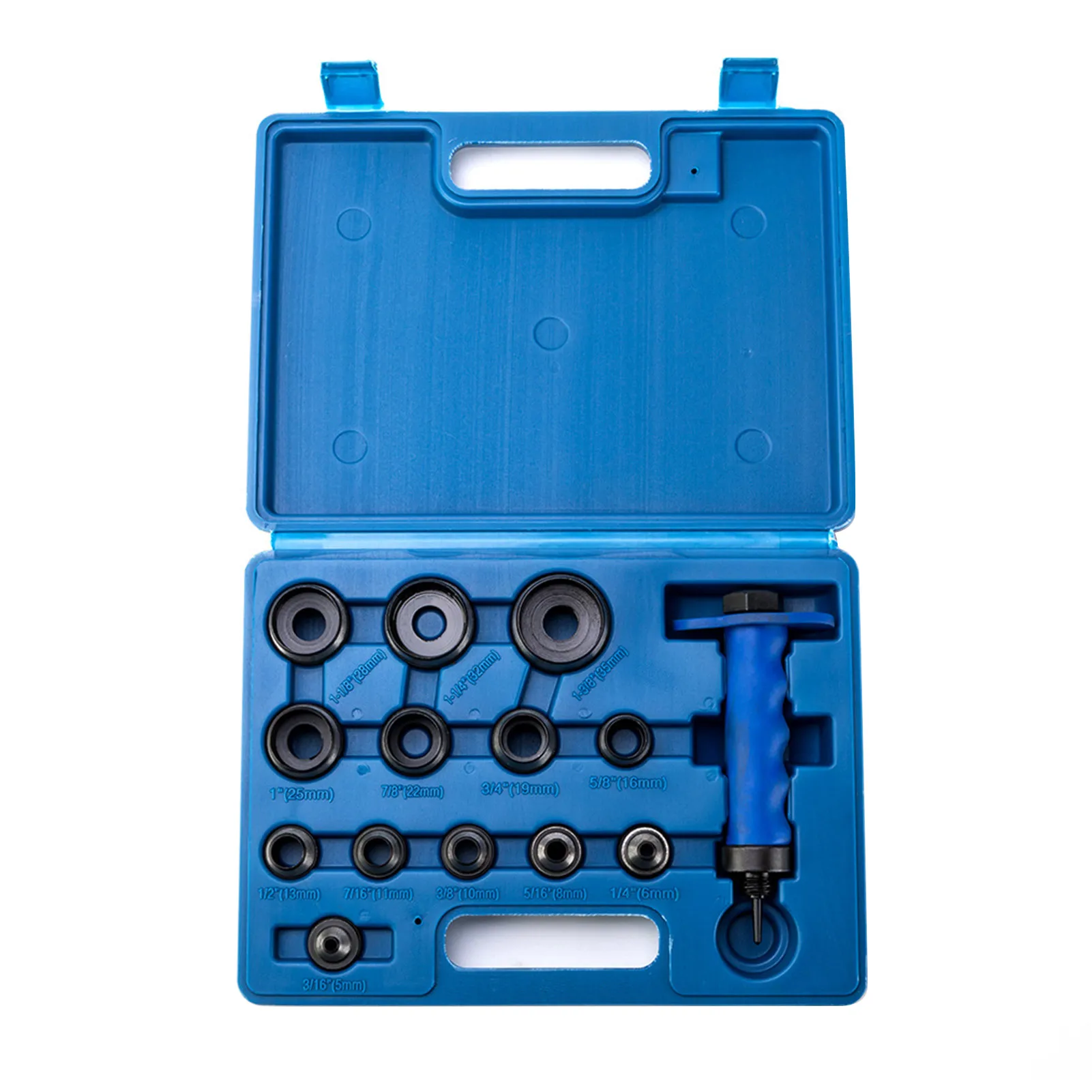 14pcs Craft Round High Carbon Steel Leather Tools With Storage Case Hole Punch Set For Belt Gasket Cutter Durable 5-35mm Hollow
14pcs Craft Round High Carbon Steel Leather Tools With Storage Case Hole Punch Set For Belt Gasket Cutter Durable 5-35mm Hollow