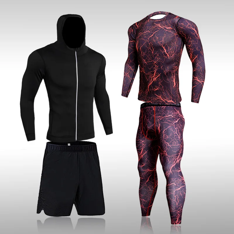 New Reflective Coat Sports Suit Men Running Set Jogging Basketball Thermal Underwear Sportswear Gym Tights Tracksuit Training
New Reflective Coat Sports Suit Men Running Set Jogging Basketball Thermal Underwear Sportswear Gym Tights Tracksuit Training