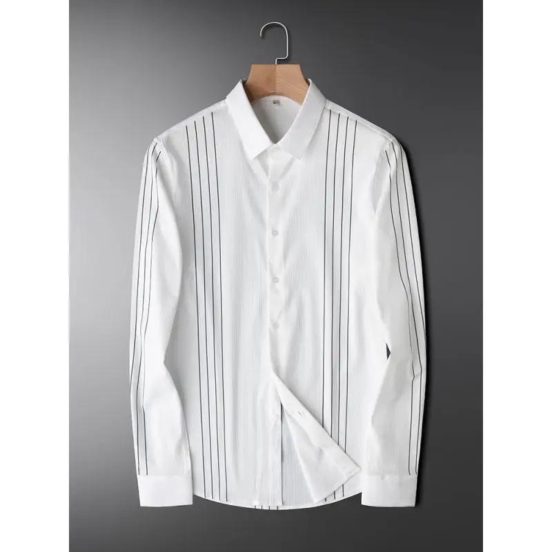 2023 Fashion Male Brand Clothing High Quality Spring Long-Sleeved Shirts Stand Collar Slim Fit Casual Business Shirts Tops V63
2023 Fashion Male Brand Clothing High Quality Spring Long-Sleeved Shirts Stand Collar Slim Fit Casual Business Shirts Tops V63